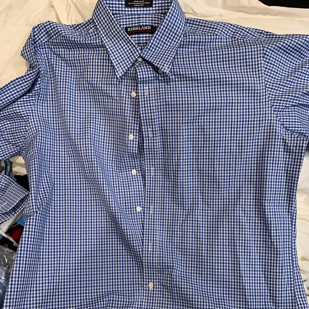 Kirkland Men’s long sleeve dress shirt